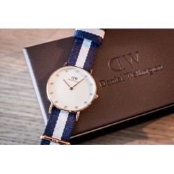 ZEGAREK DAMSKI DANIEL WELLINGTON Glasgow DW00100078 + BOX