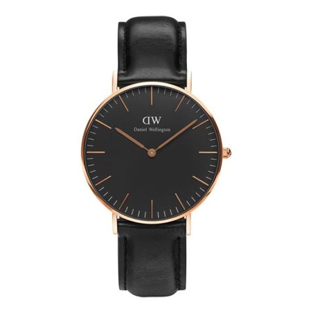 ZEGAREK MĘSKI DANIEL WELLINGTON Classic Black Sheffield DW00100127 + BOX