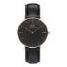 ZEGAREK MĘSKI DANIEL WELLINGTON Classic Black Sheffield DW00100127 + BOX