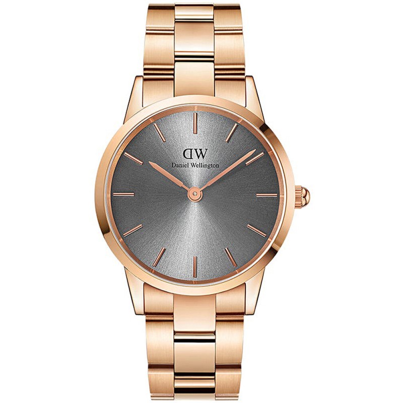 ZEGAREK MĘSKI DANIEL WELLINGTON Iconic Link Grey DW00100332 (zw003a)