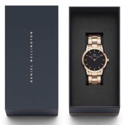 ZEGAREK MĘSKI DANIEL WELLINGTON Iconic Link Grey DW00100332 (zw003a)