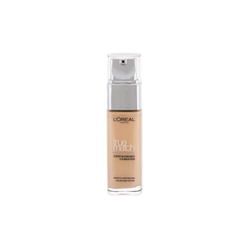 L'Oréal Paris  1.D/1.W True Match Super-Blendable Foundation  Podkład wysokie krycie 30 ml (W) (P2)