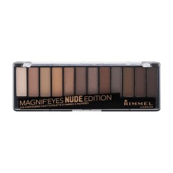 Rimmel London  001 Nude Edition Magnif Eyes Contouring Palette  Cienie do powiek 14,16 g (W) (P2)