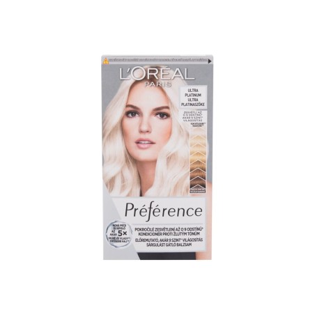 L'Oréal Paris  Ultra Platinum Préférence Le Blonding  Farba do włosów Włosy farbowane 60 ml (W) (P2)