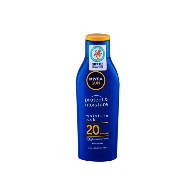 Nivea Sun Protect  Moisture SPF20 Preparat do opalania ciała Mleczko 200 ml (U) (P2)