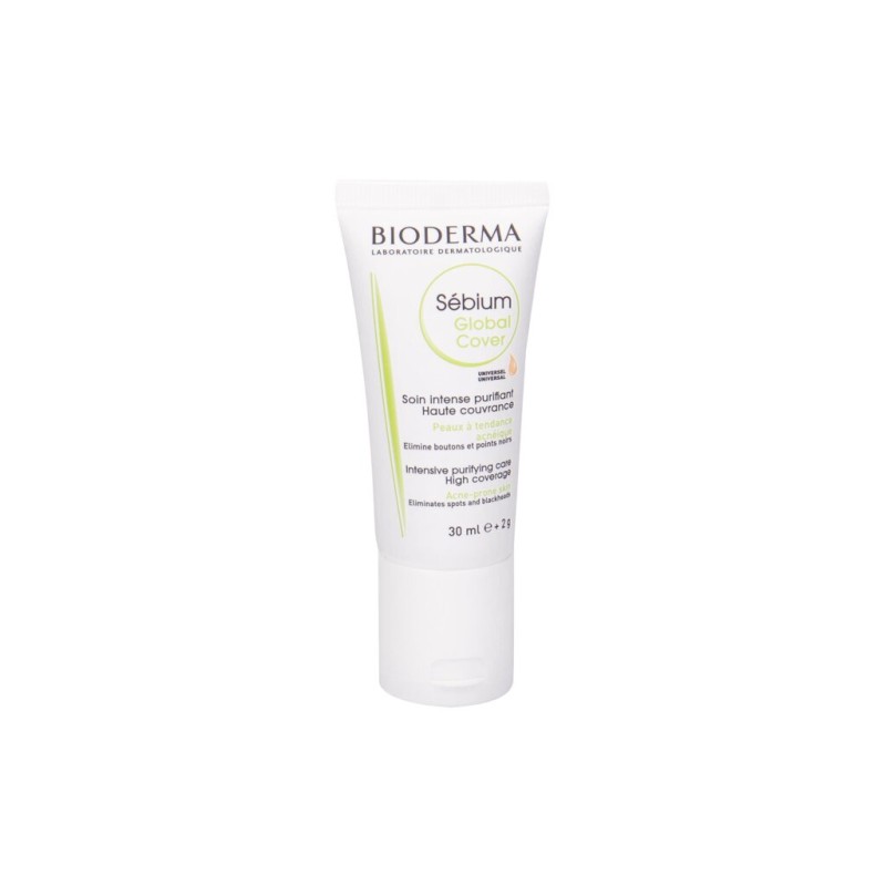 BIODERMA  Universal Sébium Global Cover  Krem do twarzy na dzień Problemowa i trądzikowa cera 32 ml (W) (P2)