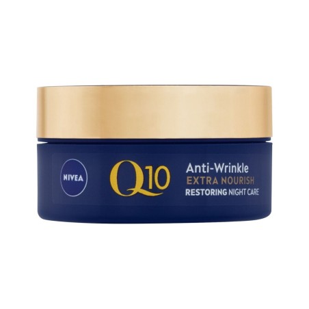 Nivea Q10 Power Anti-Wrinkle Extra Nourish  Krem na noc Sucha cera 50 ml (W) (P2)