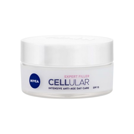 Nivea Cellular Expert Filler Intensive Anti-Age Day Care SPF15 Krem do twarzy na dzień Wysuszona cera 50 ml (W) (P2)