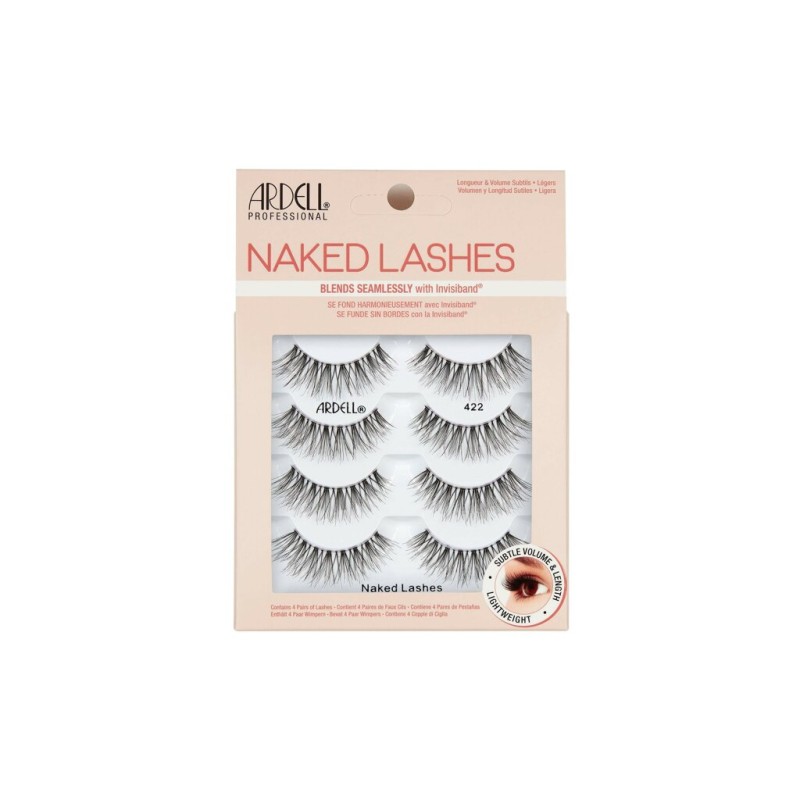 Ardell  Black Naked Lashes 422  Sztuczne rzęsy 4 szt (W) (P2)