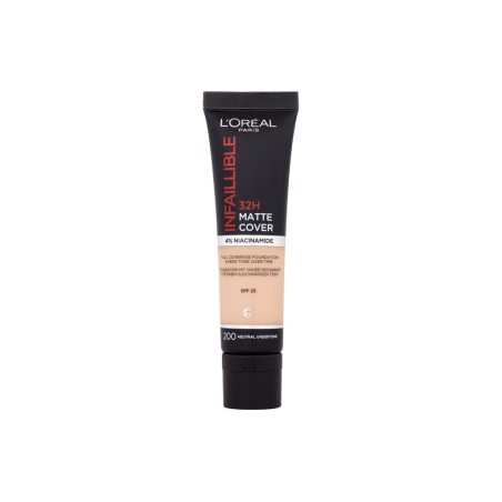 L'Oréal Paris  200 Infaillible 32H Matte Cover SPF25 Podkład kremowa 30 ml (W) (P2)