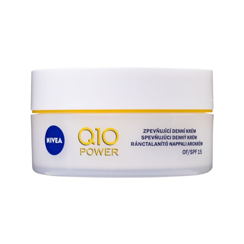 Nivea Q10 Power Anti-Wrinkle + Firming SPF15 Krem do twarzy na dzień Linie mimiczne i zmarszczki 50 ml (W) (P2)