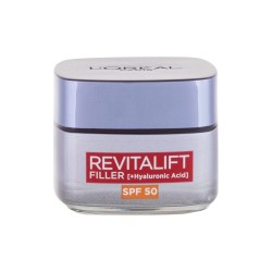 L'Oréal Paris Revitalift Filler HA SPF50 Krem do twarzy na dzień Wysuszona cera 50 ml (W) (P2)