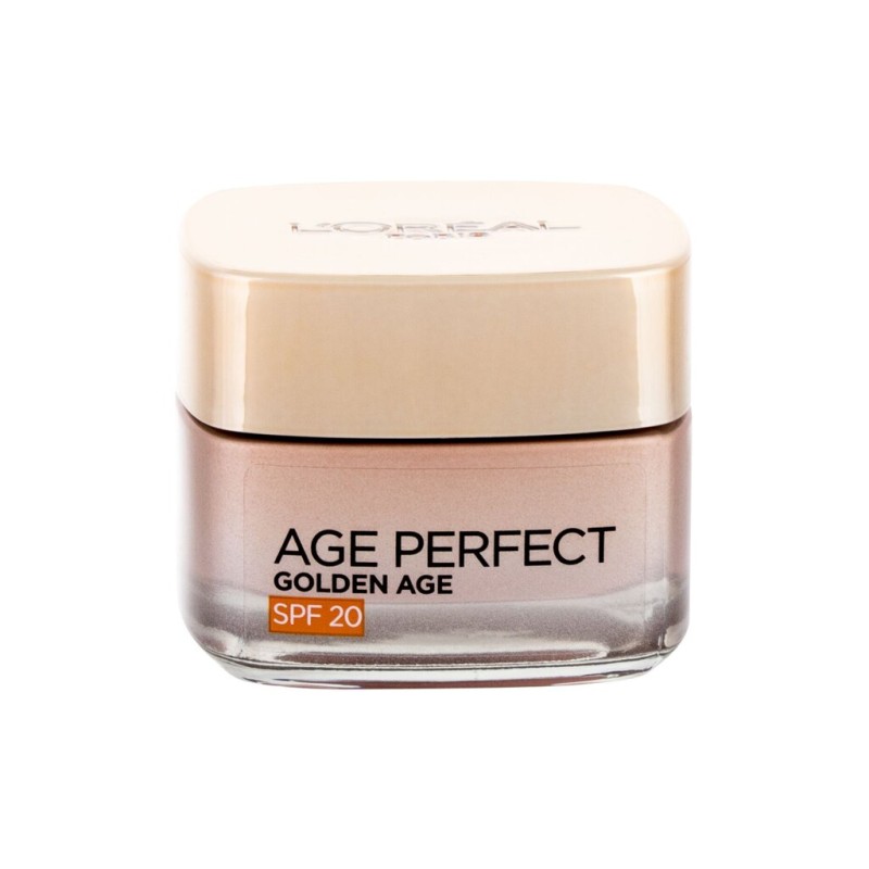 L'Oréal Paris Age Perfect Golden Age SPF20 Krem do twarzy na dzień Wysuszona cera 50 ml (W) (P2)