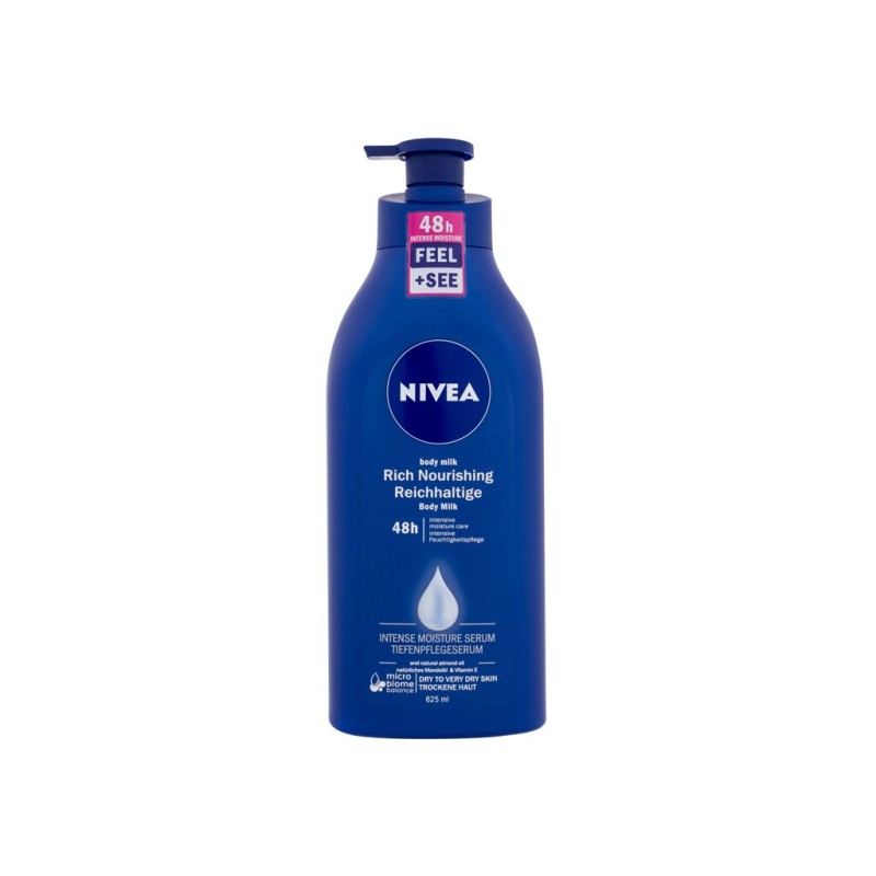 Nivea Body Milk Rich Nourishing  Mleczko do ciała 625 ml (W) (P2)