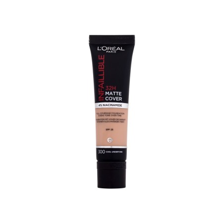 L'Oréal Paris  300 Cool Undertone Infaillible 32H Matte Cover  Podkład kremowa 30 ml (W) (P2)