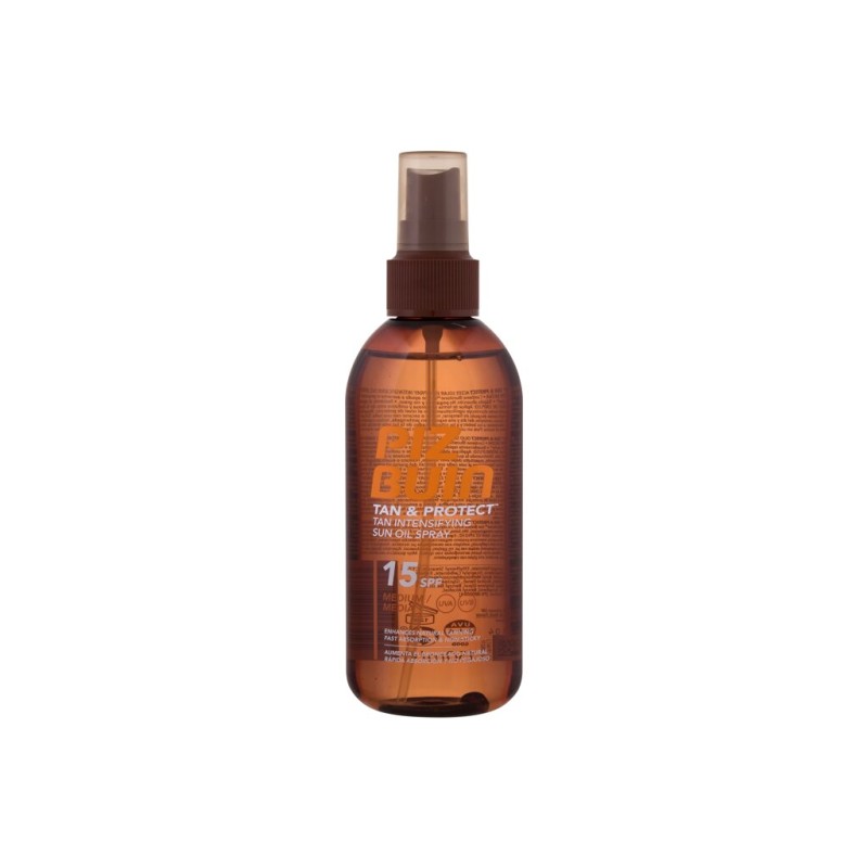 PIZ BUIN Tan  Protect Tan Intensifying Oil Spray SPF15 Preparat do opalania ciała Olejek 150 ml (U) (P2)