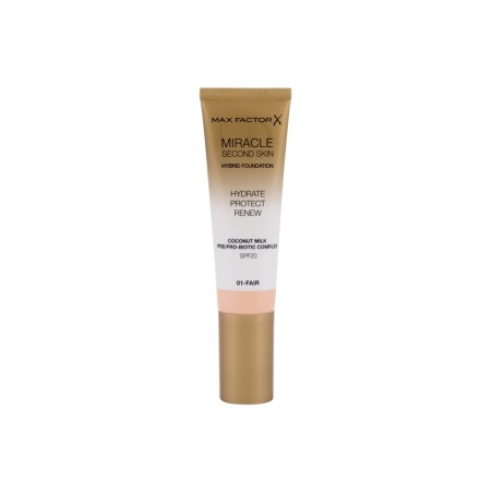 Max Factor  01 Fair Miracle Second Skin SPF20 Podkład kremowa 30 ml (W) (P2)