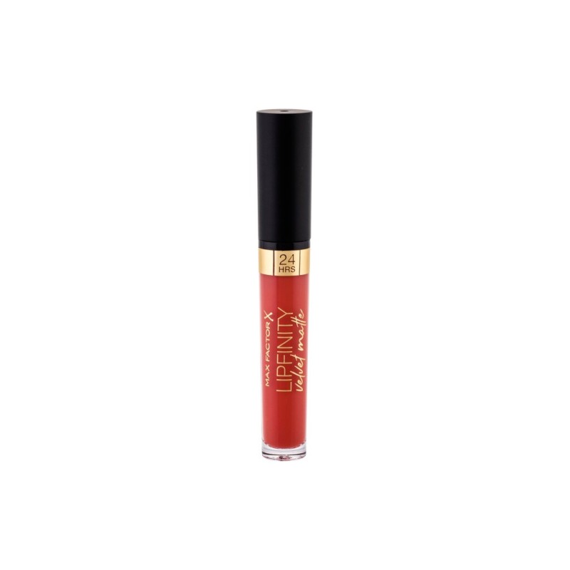 Max Factor  030 Cool Coral Lipfinity Velvet Matte 24HRS  Pomadka Płynna pomadka 3,5 ml (W) (P2)