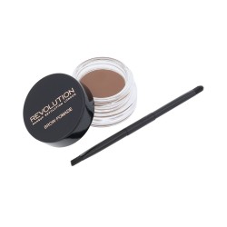 Makeup Revolution London  Soft Brown Brow Pomade With Double Ended Brush Żel i pomada do brwi TAK 2,5 g (W) (P2)