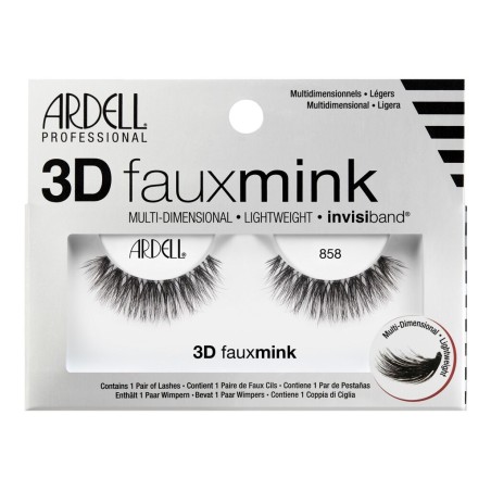 Ardell  Black 3D Faux Mink 858  Sztuczne rzęsy 1 szt (W) (P2)