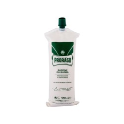 PRORASO Green Shaving Cream  Krem do golenia TAK 500 ml (M) (P2)