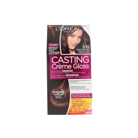 L'Oréal Paris  535 Chocolate Casting Creme Gloss Farba do włosów Włosy farbowane 48 ml (W) (P2)