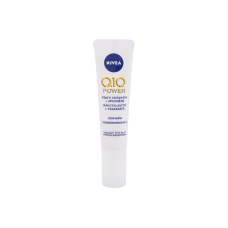 Nivea Q10 Power Anti-Wrinkle + Firming  Krem pod oczy Linie mimiczne i zmarszczki 15 ml (W) (P2)