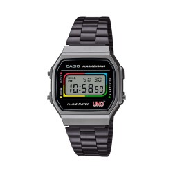 CASIO VINTAGE Mod. ICONIC - UNO™ Mattel COLLABORATION Limited Edition A168WEUC-1AER