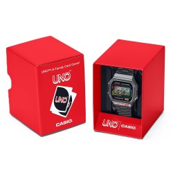 CASIO VINTAGE Mod. ICONIC - UNO™ Mattel COLLABORATION Limited Edition A168WEUC-1AER