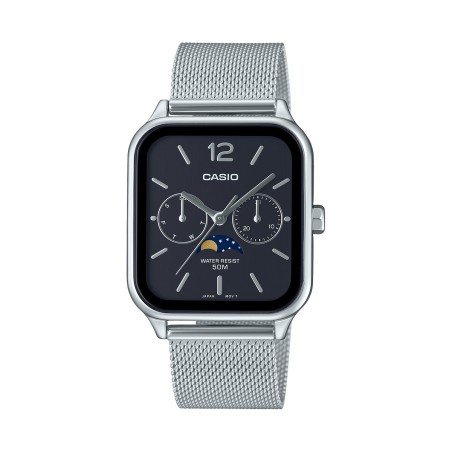 CASIO COLLECTION Mod. MOONPHASES - BLACK MESH MTP-M305M-1AVER