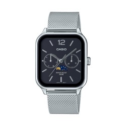 CASIO COLLECTION Mod. MOONPHASES - BLACK MESH MTP-M305M-1AVER