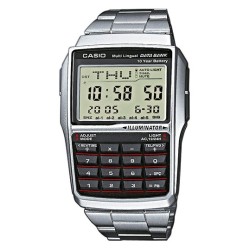 CASIO VINTAGE Mod. DATABANK CALCULATOR - SILVER DBC-32D-1ADF