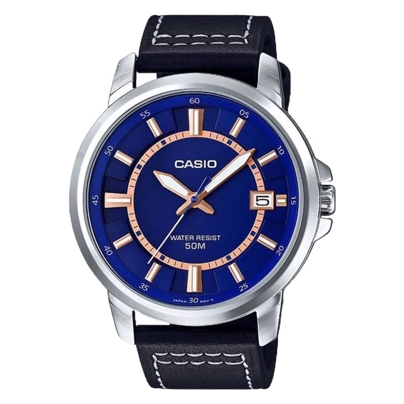 CASIO COLLECTION Mod. BOLD - BLUE MTP-E130L-2A