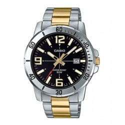 CASIO SPORT COLLECTION Mod. DIVER 50M TWO TONES - BLACK MTP-VD01SG-1BVUDF