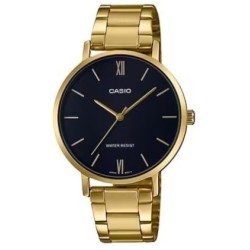 CASIO COLLECTION Mod. MINIMAL GOLD - BLACK LTP-VT01G-1BUDF