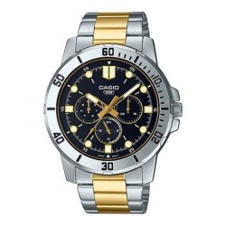CASIO COLLECTION Mod. DIVER MULTIFUCTION STEEL&GOLD - BLACK MTP-VD300SG-1EUDF