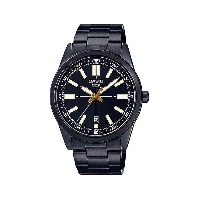 CASIO COLLECTION Mod. CASUAL DATE - FULL BLACK MTP-VD02B-1EUDF