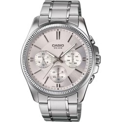 CASIO Mod. DAY DATE MULTIFUNCTION - ARGENTÈE MTP-1375D-7AVDF