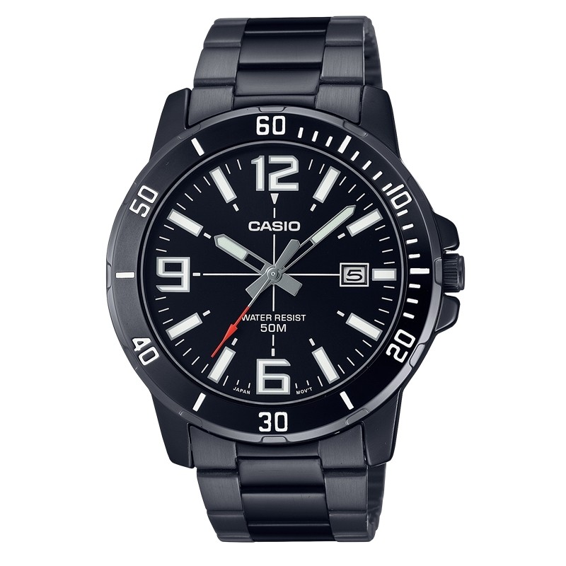 CASIO SPORT COLLECTION Mod. DIVER 50M - FULL BLACK MTP-VD01B-1BVUDF