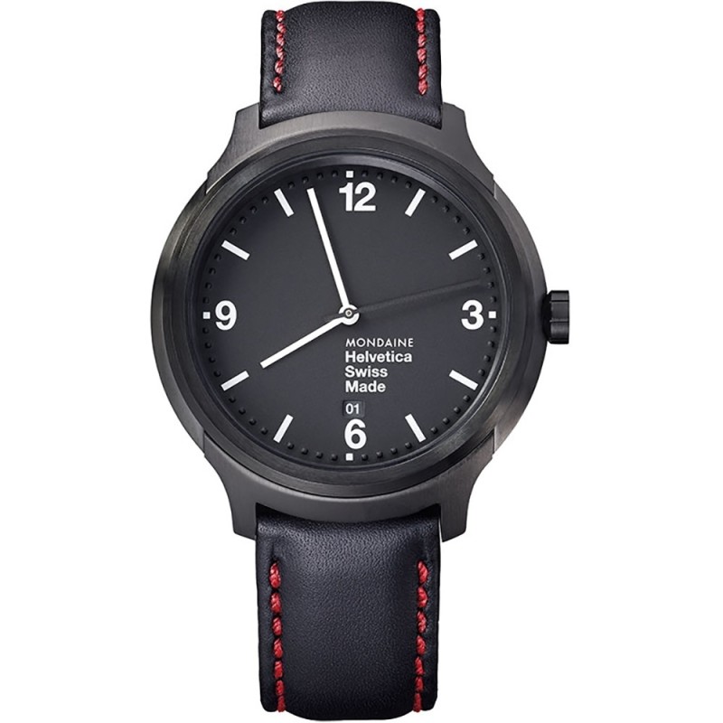 MONDAINE Mod. HELVETICA No. 1 BOLD NY Edt. MH1.B1221.LB