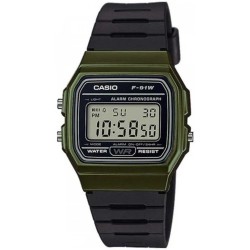 ZEGAREK MĘSKI CASIO F-91WM-3AER (zd102f) + BOX