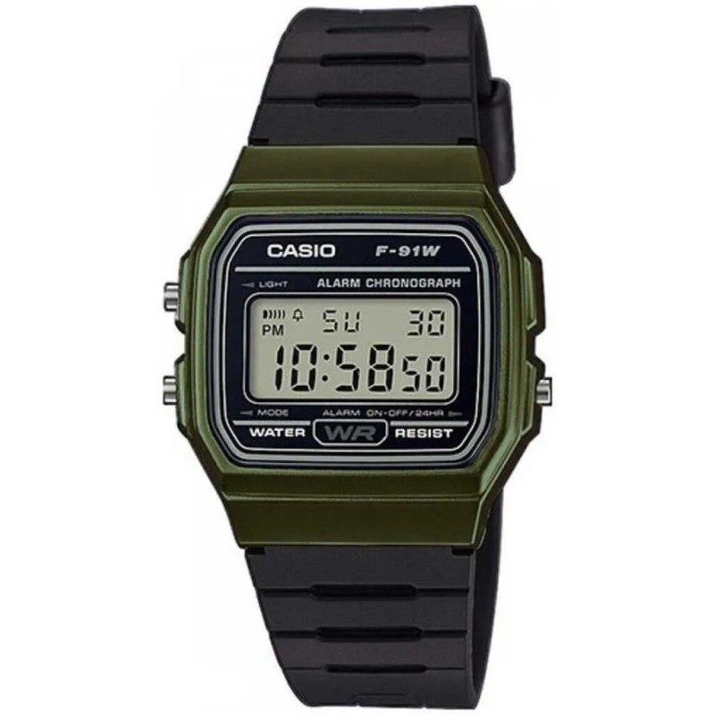 ZEGAREK MĘSKI CASIO F-91WM-3AER (zd102f) + BOX