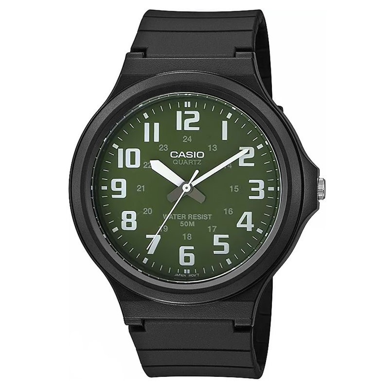 ZEGAREK MĘSKI CASIO MW-240-3B (zd166e) - KLASYKA + BOX