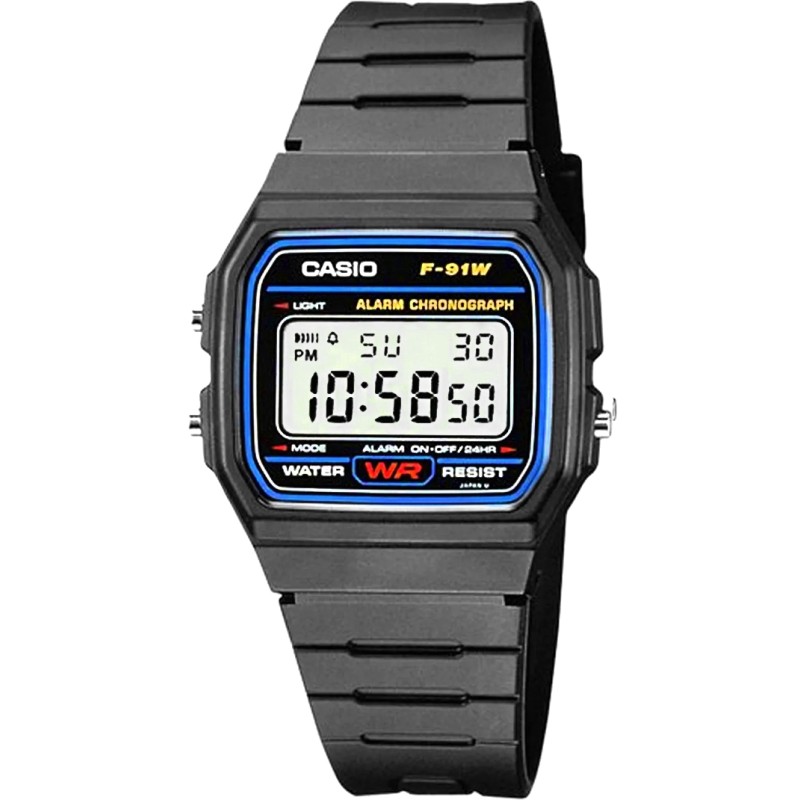Zegarek Męski CASIO F-91W-1YER