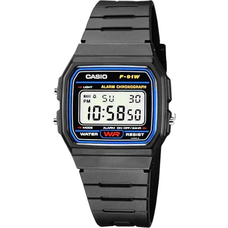 Zegarek Męski CASIO F-91W-1YER