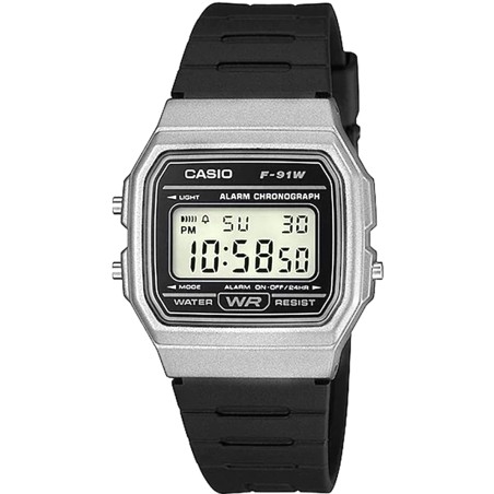Zegarek Męski CASIO F-91WM-1BDF