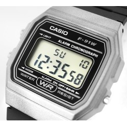Zegarek Męski CASIO F-91WM-1BDF