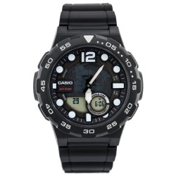 ZEGAREK MĘSKI CASIO AEQ-100W 1AV (zd070a) - WORLD TIME + BOX