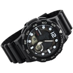 ZEGAREK MĘSKI CASIO AEQ-100W 1AV (zd070a) - WORLD TIME + BOX