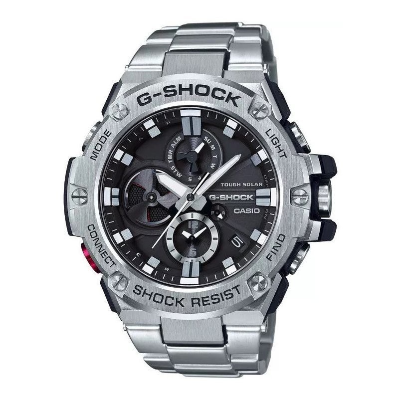 ZEGAREK MĘSKI CASIO G-SHOCK G-STEEL GST-B100D-1AER (zd131b)